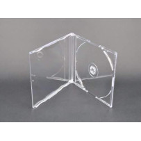 CD Maxi Clear Case Jewel case 6mm Spine - 100pcs