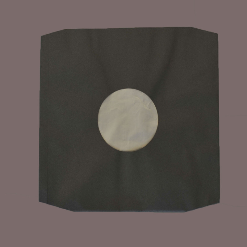 12″ Black Polylined Paper pack of 100