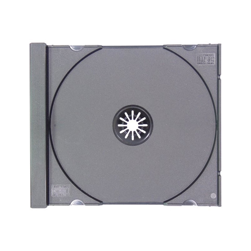 Vision CD Premium  Black Trays - 100pcs