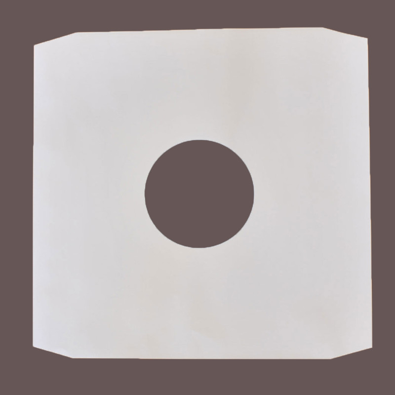 12″ White Paper Sleeve – Pack of 100