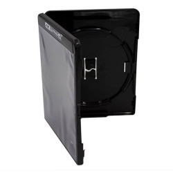 Amaray Ultra 4K Single Black Blu ray Case 15mm Spine - 50pcs