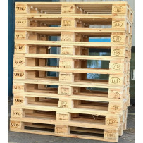 5 x Grade A Epal Euro Pallet 1200 x 800mm Wooden Heavy Duty Free UK Mainland Delivery
