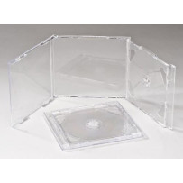 Vision Media 25 X Double Clear CD Case - Professional Grade Quality