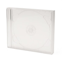 6 Way Brilliant Multi Cd Case Clear - 24mm Spine