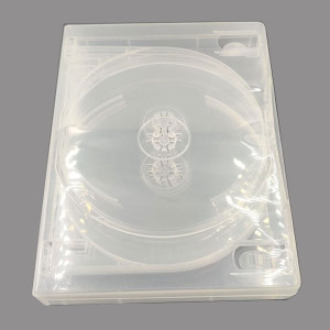 Vision 8 Way Multi Clear DVD Case 27mm Spine - 50pcs