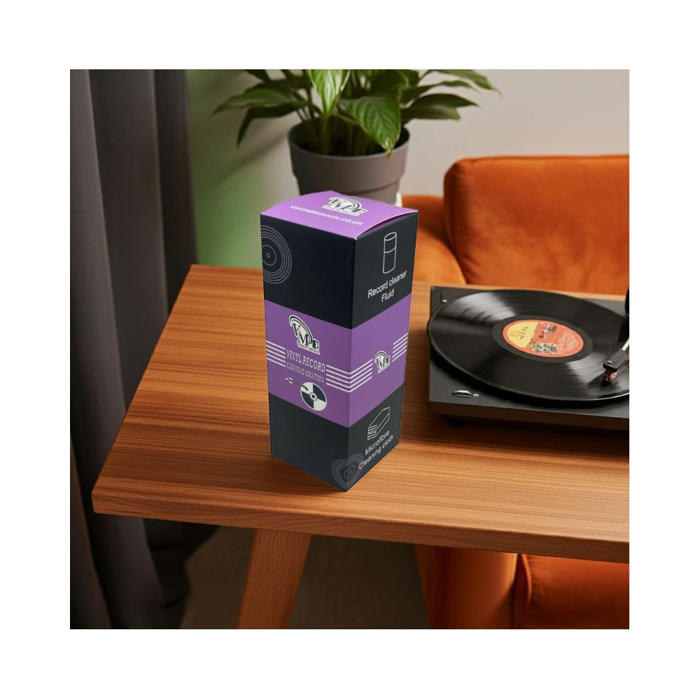 Luxurious 2-in-1 Vinyl Record Cleaner