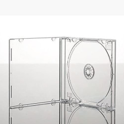 Vision Single CD Clear Jewel Case 10.4mm - 50pcs