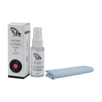 Vision LP Record Cleaner Solution with Anti Staic Cloth