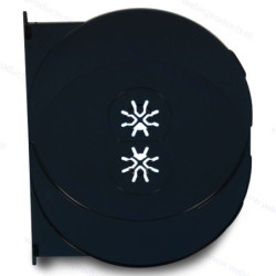 Amaray Double Black DVD Trays -100pcs