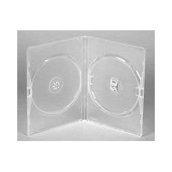 Amaray Double Clear DVD Trays - 100pcs