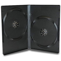 7mm Double Black DVD Case - 100pcs