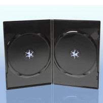 Amaray 7mm Double DVD Black - 100pcs