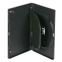 Amaray 3 Way (Triple) DVD Black - 50pcs