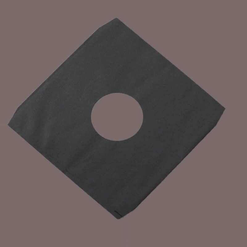 12″ Black Paper Sleeve – Pack of 100